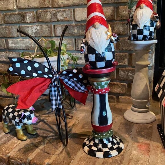 Designer Inspired Whimsical Candle Holder - Picture 3 of 4